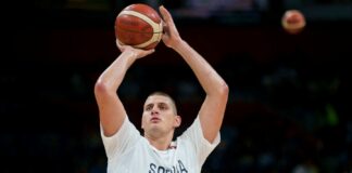 Nuggets' star Nikola Jokic in 2019