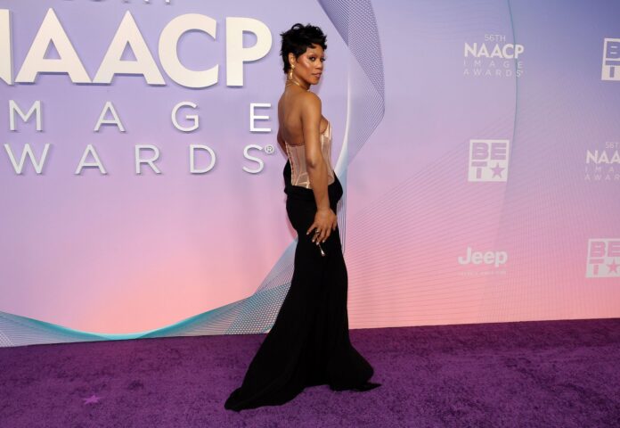 NAACP Image Awards 2025 Laverne Cox plunging necklines