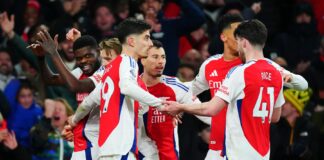 Arsenal vs Man City 5-1