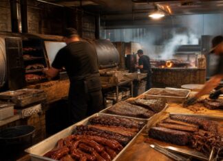 A Small Texas Barbecue Spot Is Smoking 20,000 Pounds of Brisket for World Cup Crowds