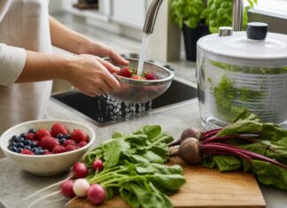 How to Wash Produce Safely During the Cyclosporiasis Outbreak How to Wash Produce Safely During the Cyclosporiasis Outbreak