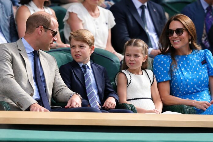 Prince William and Kate Middleton Turn Wimbledon Into a Family Outing With George and Charlotte